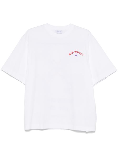 White t-shirt OFF WHITE | OMAA120S25JER0080110